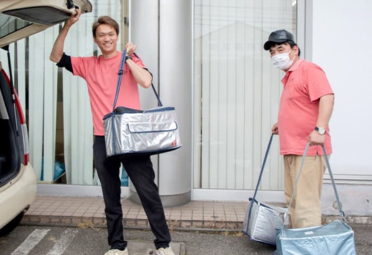 作業スタッフ男性